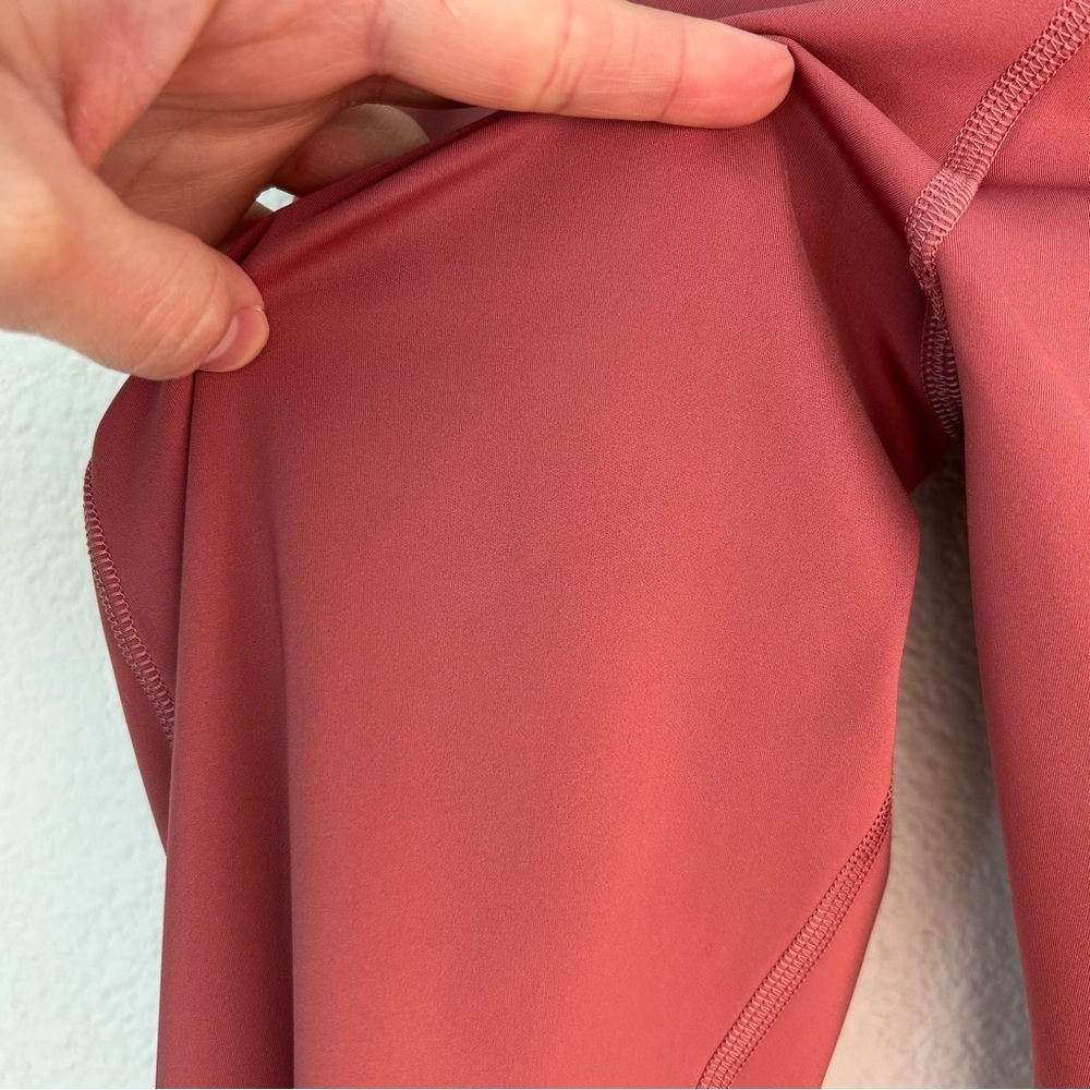 Lululemon Fast and Free Crop II *Non-Reflective Cool pink 4 - Picture 11 of 15